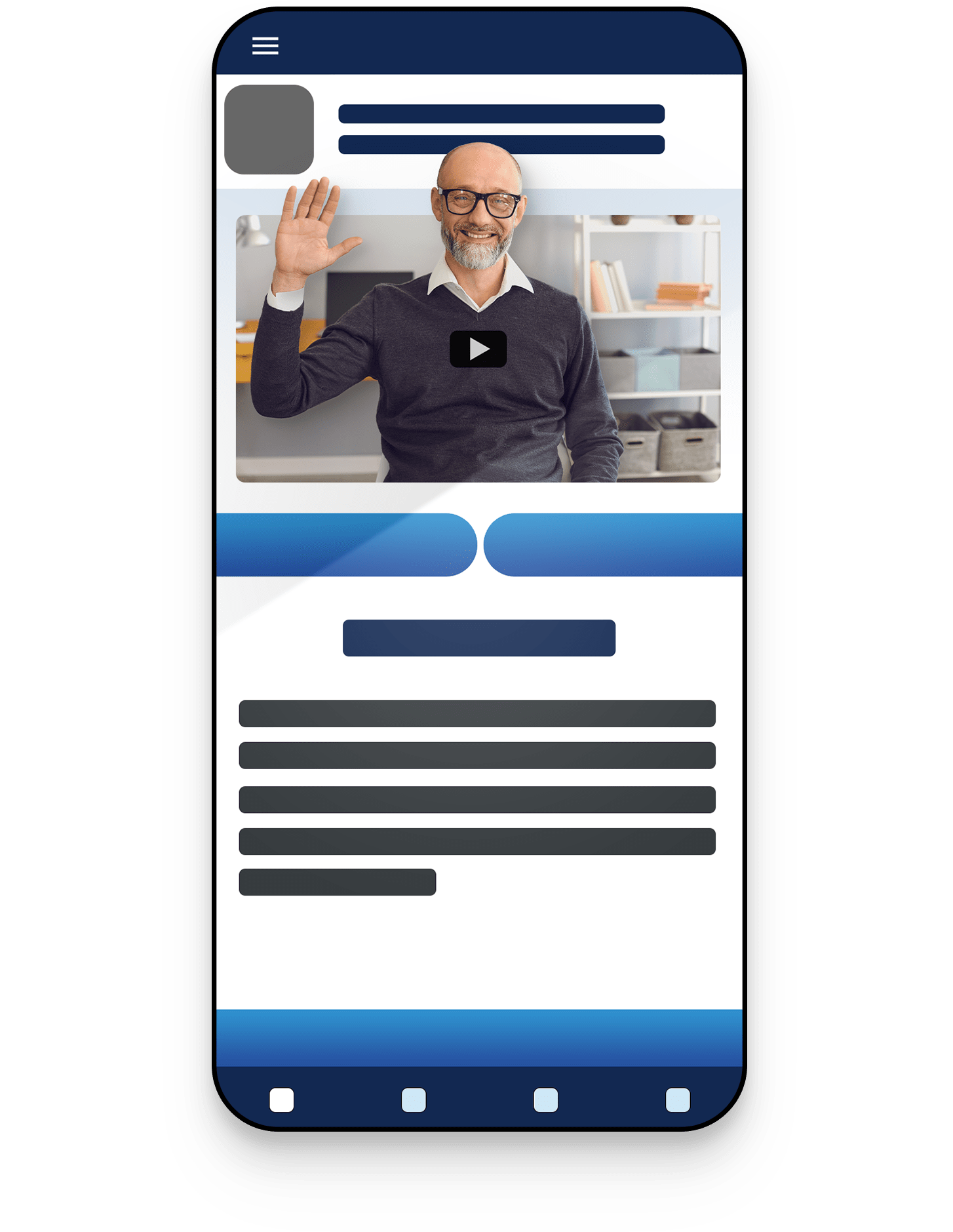 Mobile App Interface